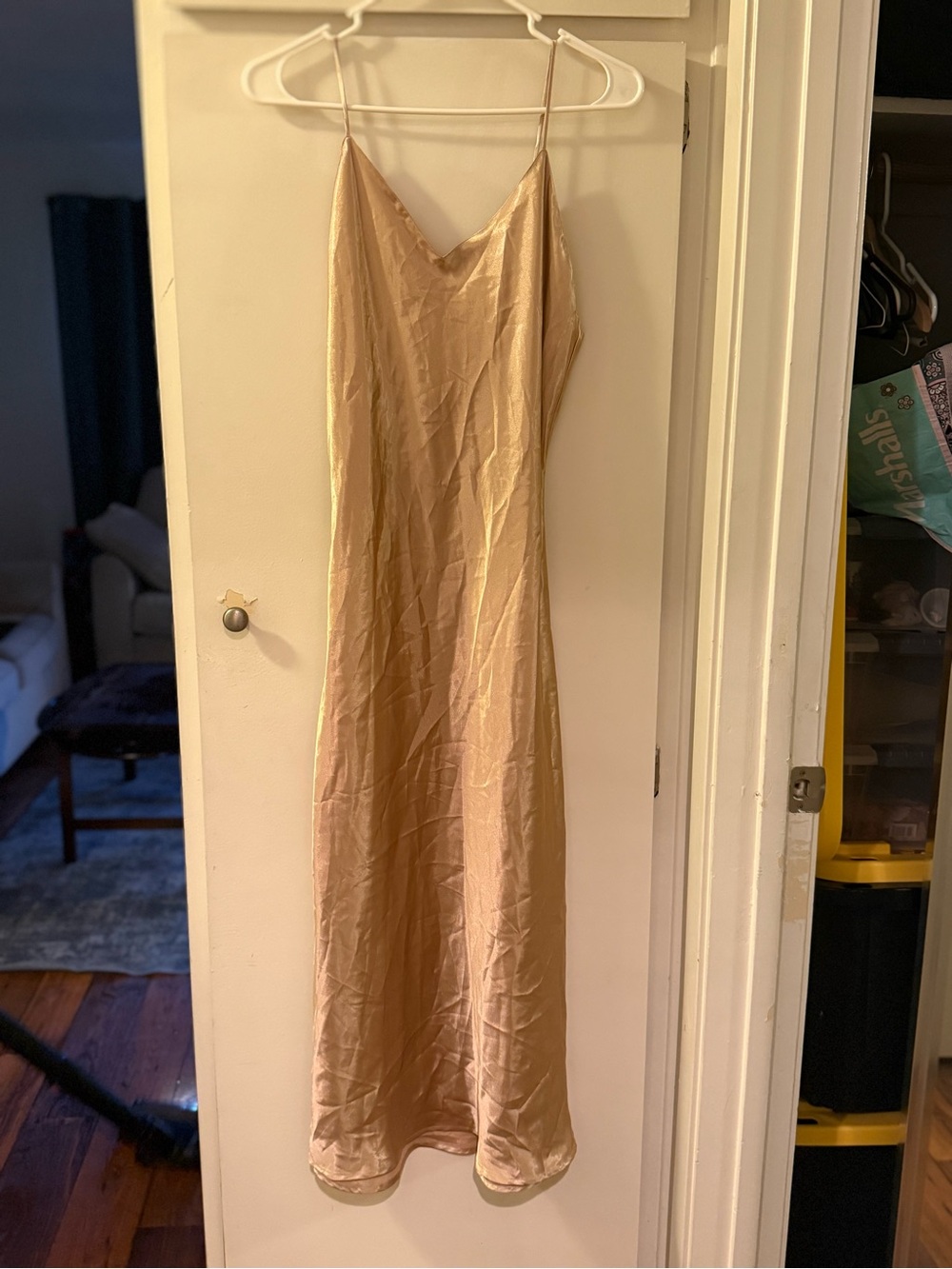 Vintage 90s Victoria’s Secret gold tag and dress stunning minimilist 90s - Picture 4 of 4
